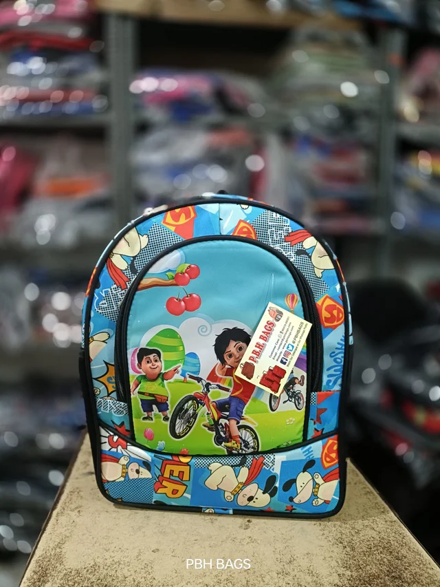 PBH P162 14*12*6 Small Picture Backpack - 14*12*6, BLACK