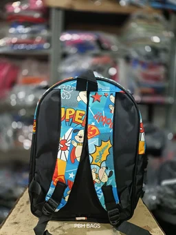 PBH P162 14*12*6 Small Picture Backpack - 14*12*6, BLACK