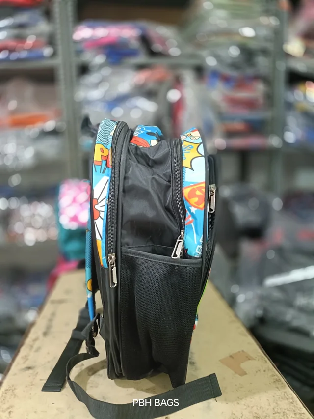 PBH P162 14*12*6 Small Picture Backpack - 14*12*6, BLACK