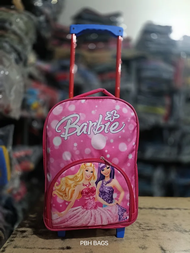 PBH P0168 WITH STAND PICTURE BACKPACK - 18*14*6, Fuchsia Pink