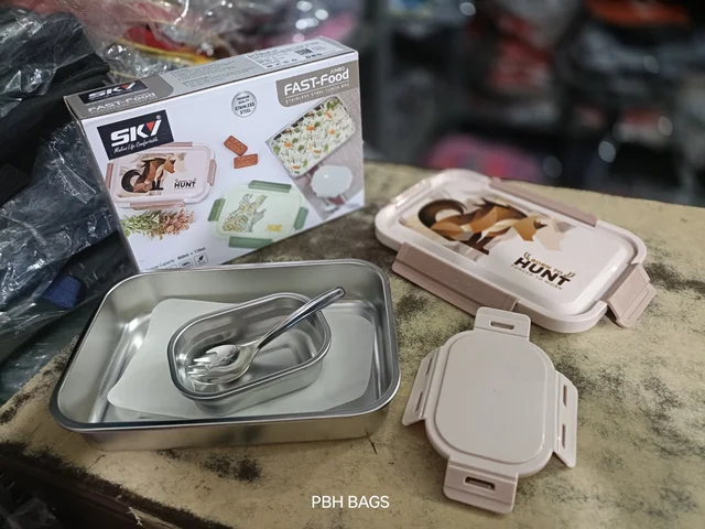 PBH 10*8*4 Steel Luch Box