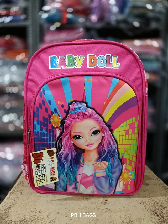PBH Pbh P184 16*12*6 Laptop Picture Soft School Backpacks - 16*12*6, Pink