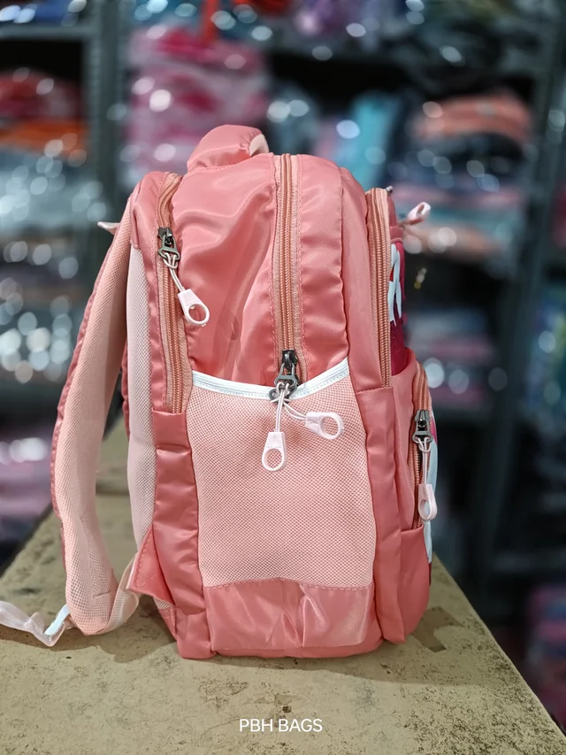 PBH Pbh P178 16*13*7 Picture Soft School Backpacks - 16*13*7, Pink Flare