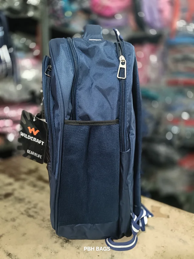 WILDCRAFT PBH P0122 18*14*8 Wildcraft Everyday Utility Backpack - Black Rock, 18*14*8