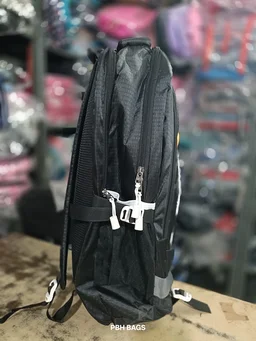 AMERICAN TOURISTER PBH P062 22*14*10 Multiple Zips 25 liters Padded Travel Backpack - Midnight Moss, 22*14*10