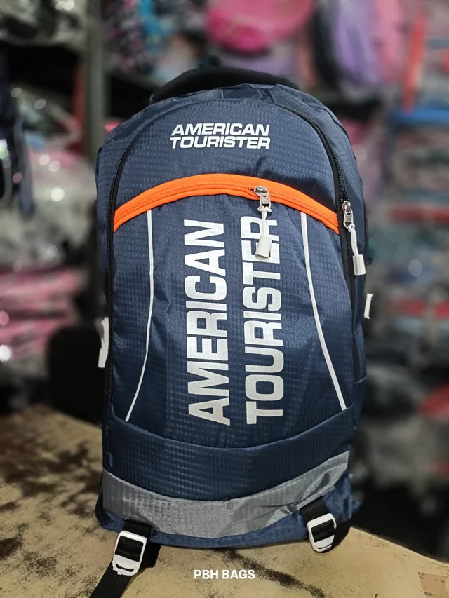 AMERICAN TOURISTER PBH P062 22*14*10 Multiple Zips 25 liters Padded Travel Backpack - Arapawa, 22*14*10