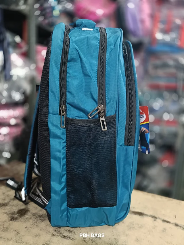 American Tourister PBH P0120 AMERICAN TOURISTER LAPTOP 18*14*8 Soft Backpack - Azure, 18*14*8