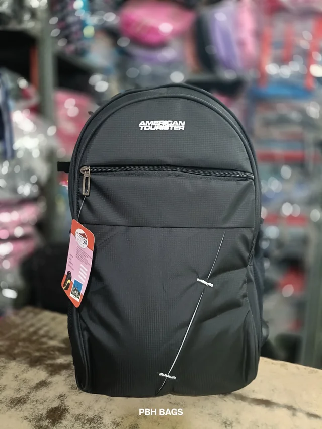 American Tourister PBH P0120 AMERICAN TOURISTER LAPTOP 18*14*8 Soft Backpack - Black Forest, 18*14*8