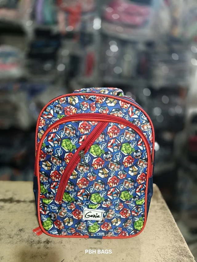 PBH P017 Small Kids' School/Casual Backpack - Wine Berry, 16*14*6