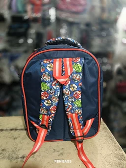 PBH P017 Small Kids' School/Casual Backpack - Wine Berry, 16*14*6