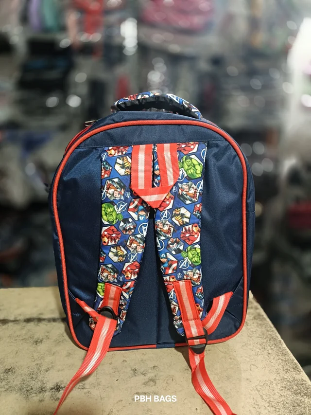 PBH P017 Small Kids' School/Casual Backpack - Wine Berry, 16*14*6