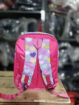 PBH P018 14*12*6 Kids' Backpack - Red Violet, 14*12*6