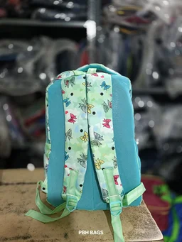 PBH P048 16*14*6 Print Lower Padded Backpack - Apple, 16*14*6