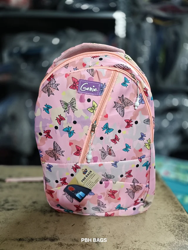 PBH P048 16*14*6 Print Lower Padded Backpack - Illusion, 16*14*6