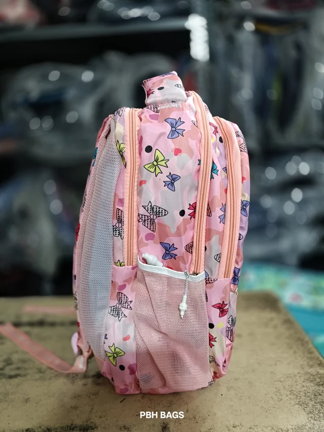 PBH P048 16*14*6 Print Lower Padded Backpack - Illusion, 16*14*6