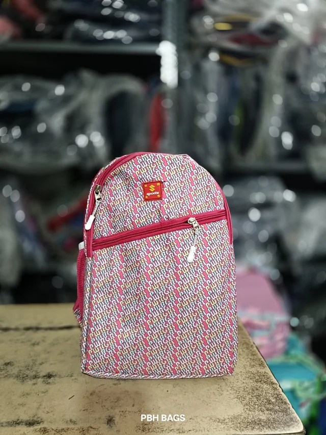 PBH P036 Small 14*12*5 Small Backpack - Maroon Flush, 14*12*5