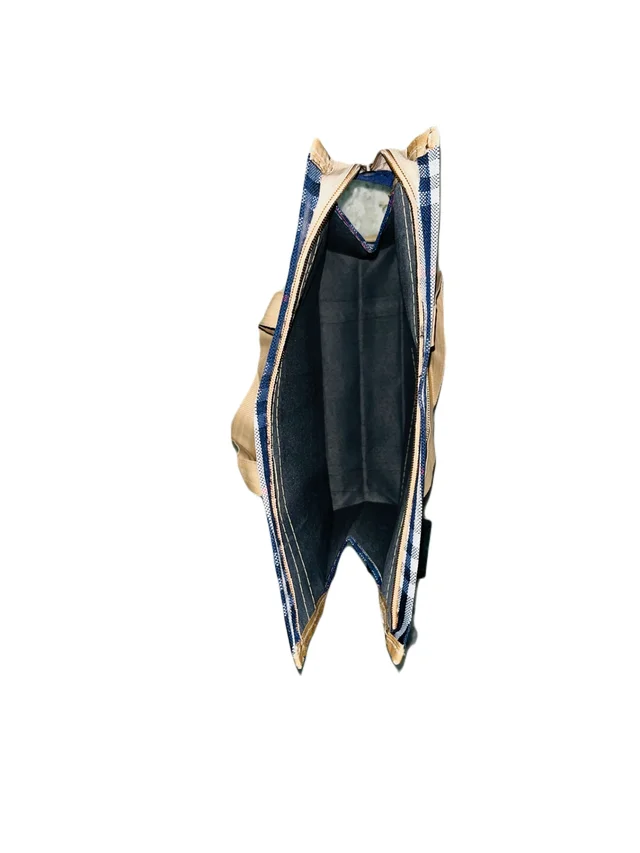 PBH p079 Matty Rubber Shopping Bags - 14*10*3, Ultramarine