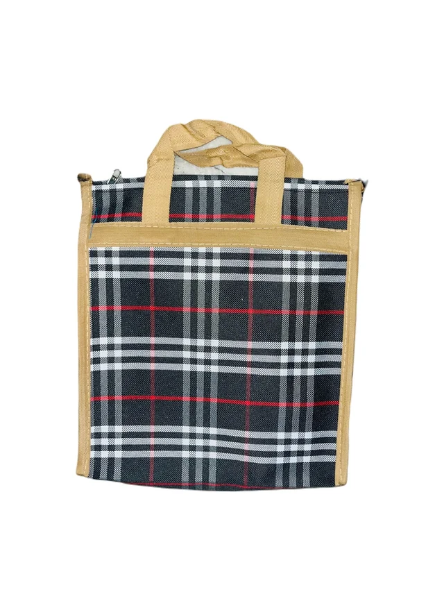 PBH p079 Matty Rubber Shopping Bags - 10*8*2, Dove Gray