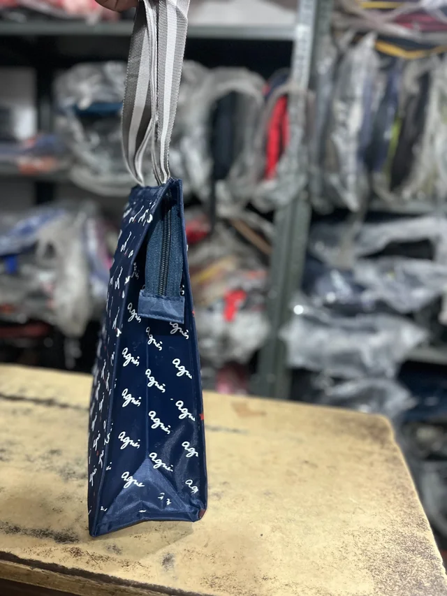 PBH P033 16*12*4 LUNCH BAG - Navy Blue, 16*12*4