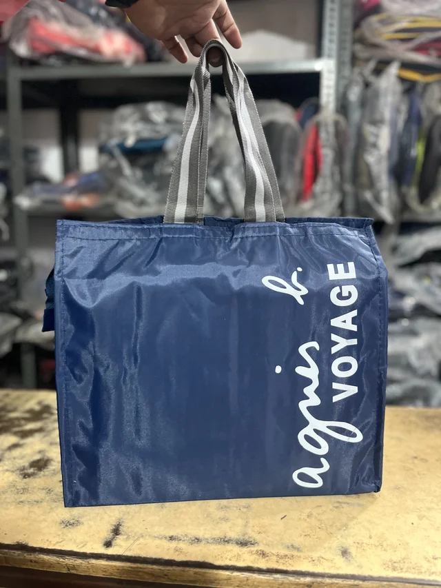PBH P0155 14*12*6 Shopping Bags - Navy Blue, 14*12*6