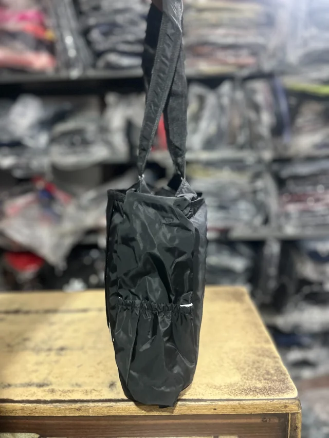 Adidas PBH P063 lightweight, collapsible tote bag or utility shoulder bag 16*14*6 - Black, 16*12*6