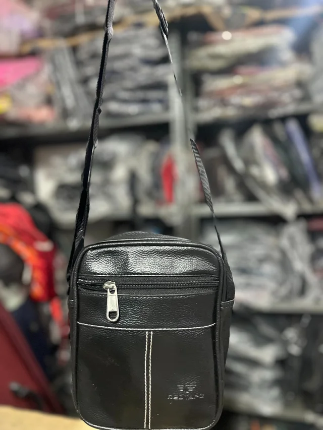 PBH P058 Compact Crossbody Shoulder Bag - Asphalt, 9*7*4