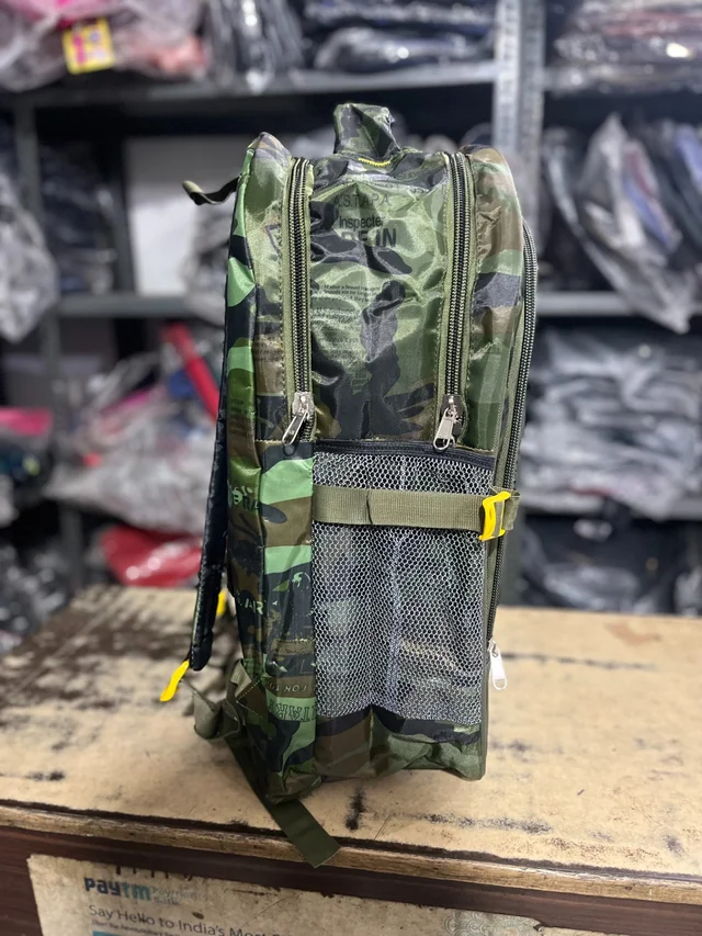 HP PBH P0101 22*14*10 amouflage Military-Style Backpack - County Green, 22*14*10