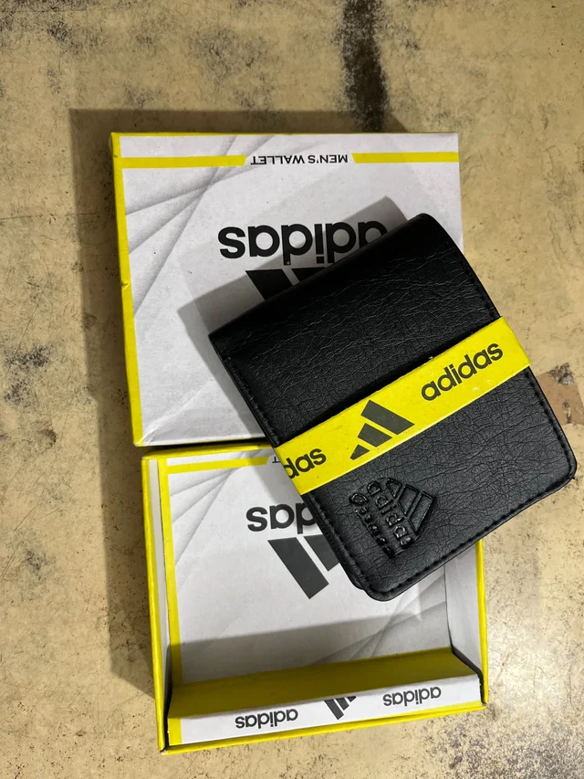 Adidas Men’s Sport Casual Bifold Wallet - Asphalt, 5*4