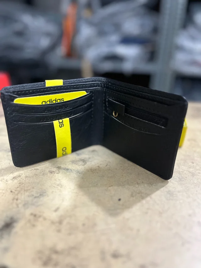 Adidas Men’s Sport Casual Bifold Wallet - Asphalt, 5*4