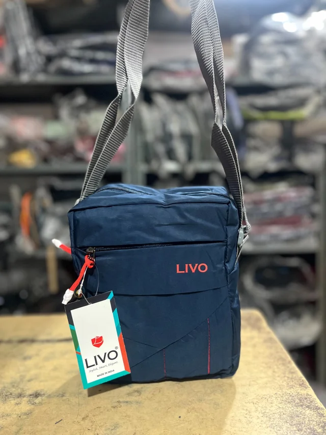 LIVO PBH P0128 11*8*4 LIVO Urban Utility Crossbody Bag - Deep Cove, 11*8*4