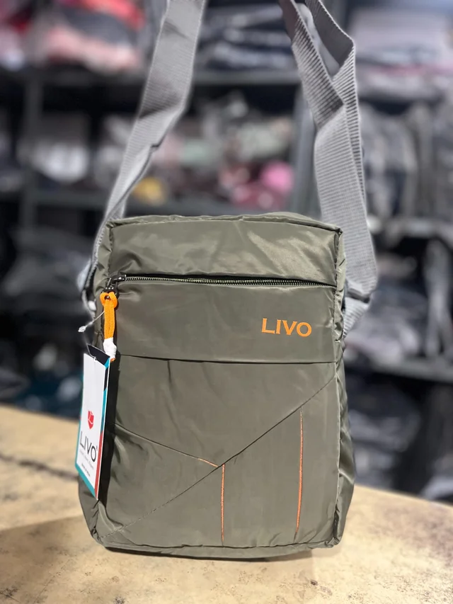LIVO PBH P0128 11*8*4 LIVO Urban Utility Crossbody Bag - Te Papa Green, 11*8*4