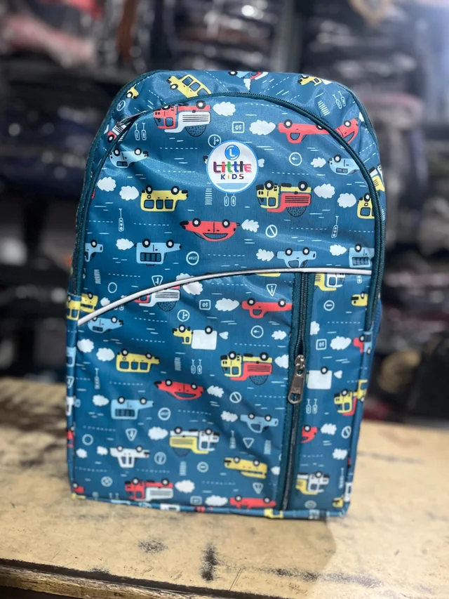 PBH P0108 16*12*5 Little Kids Transport-Themed Backpack - Cello, 16*12*5