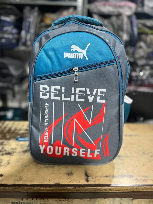 PBH P0107 18*14*6 Believe in Yourself" Edition Backpack - Xanadu, 18*14*6