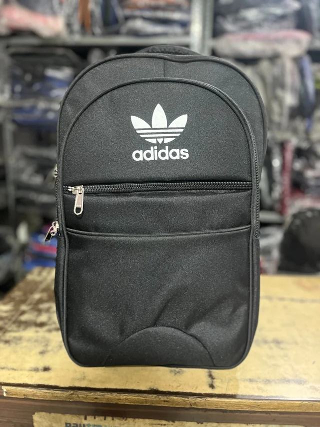 ADIDAS PBH P0117 20*14*8 Classic Trefoil Multi-Compartment Backpack - Diesel, 20*14*8