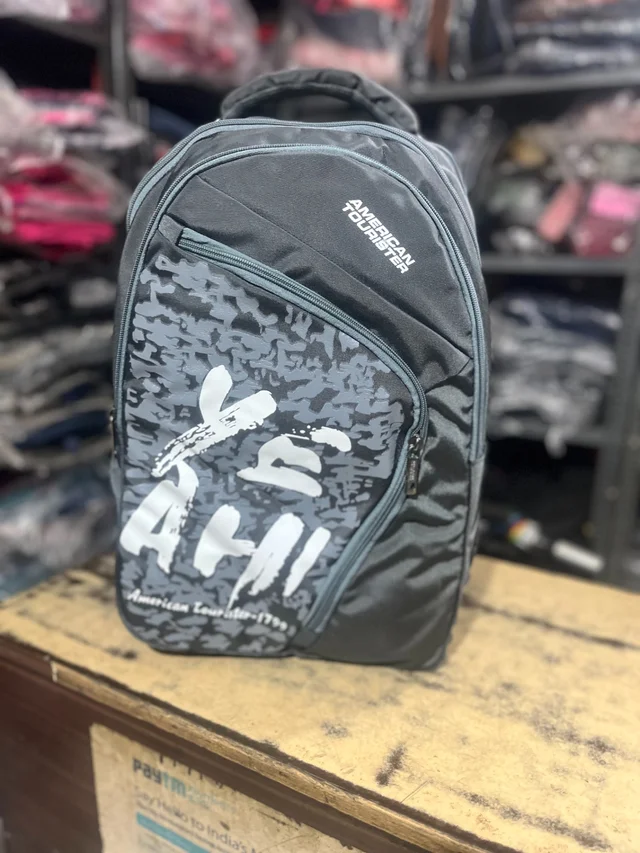 American Tourister PBH P0132 18*14*9 Laptop Pocket Lower Padded American Tourister "YEAH!" Multi-Compartment Lifestyle Backpack - Silver Rust, 18*14*9
