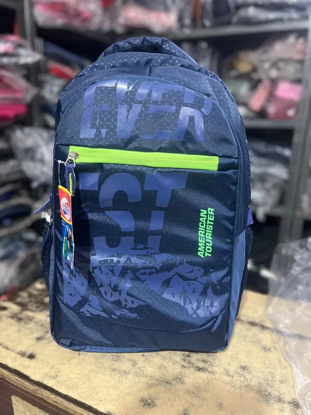 Ameican Tourister PBH P0136 18*14*8 Lower Padded Laptop American Tourister Soft Multi Compartment Backpack - Deep Cove, 18*14*8