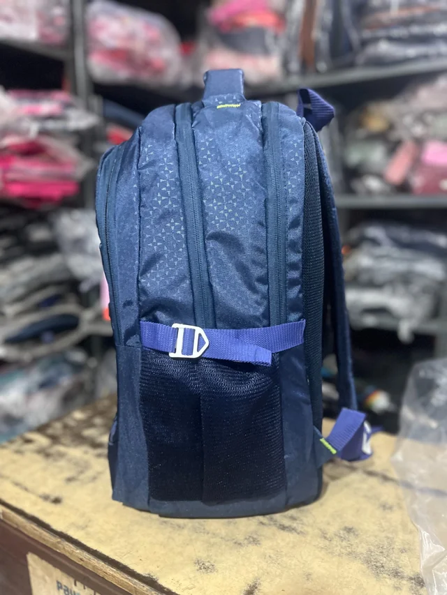 Ameican Tourister PBH P0136 18*14*8 Lower Padded Laptop American Tourister Soft Multi Compartment Backpack - Deep Cove, 18*14*8