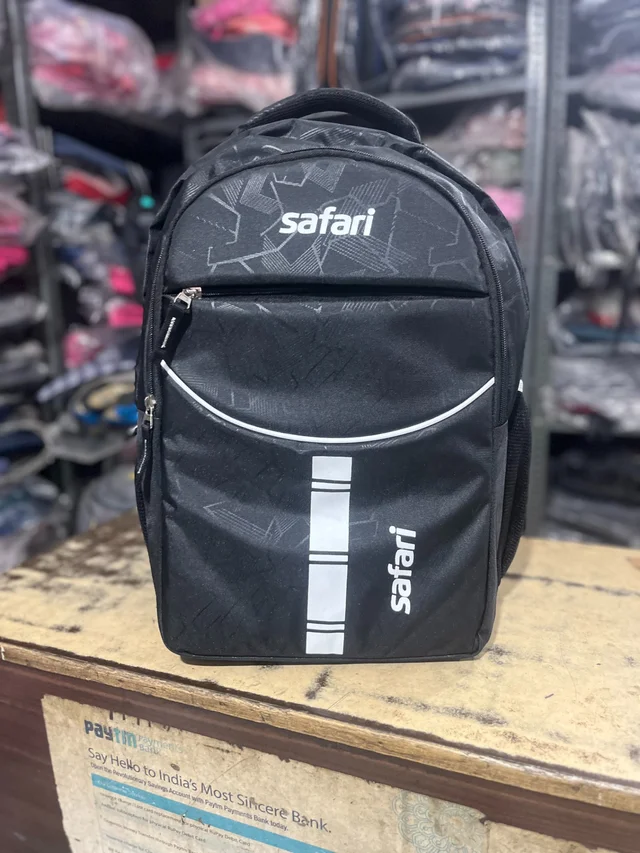 PBH P0139 Lower Padded 18*14*8 Safari Geometric Multi-Compartment Everyday Laptop Backpack.