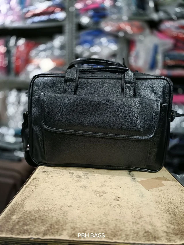 Pbh P0139 18-16-6 Fully Padded Reakson Laptop Bags - Black, 18-16-6 Inches