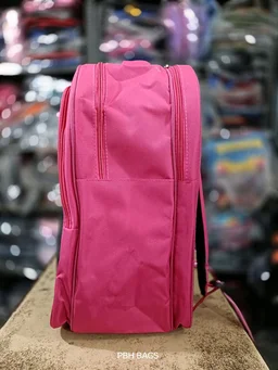 Pbh P171 18*14*7 Pink School Bags - Pink Lace, 18*14*7