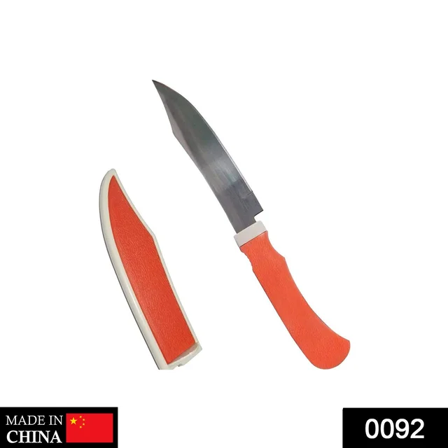 0092 Kitchen Small Knife with cover - - 0.035 kgs, China