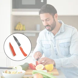 0092 Kitchen Small Knife with cover - - 0.035 kgs, China