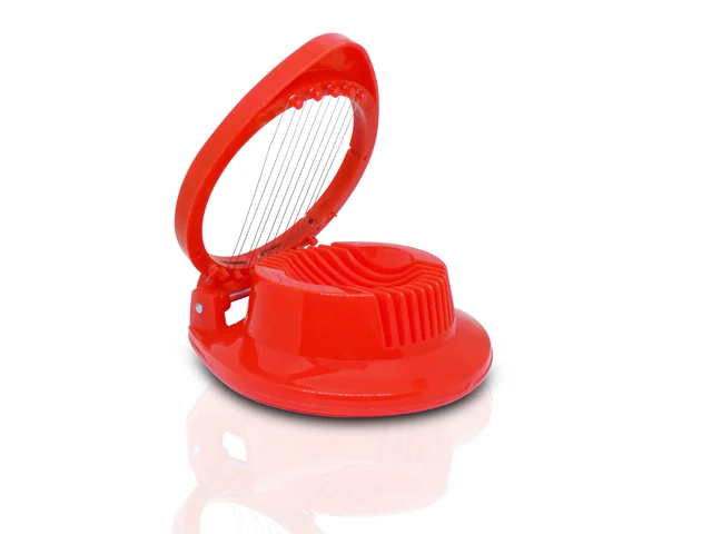0138 Plastic Multi Purpose Egg Cutter/Slicer - 0.109 kgs, India
