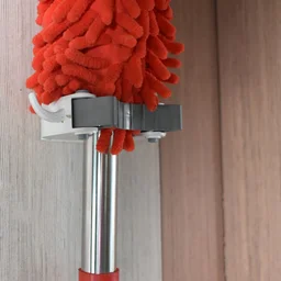 0198 B Invisible Mop Hanger used in all kinds of place like houses, offices, general stores for holding and hanging various mops and stuffs easily. - 0.074 kgs, India