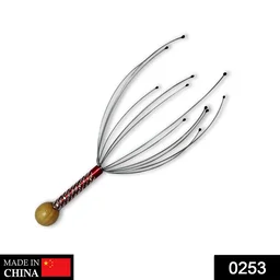 0253 Hand Held Scalp Head Massager Stress Relief - 0.275 kgs, China