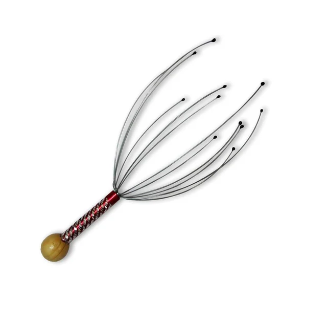 0253 Hand Held Scalp Head Massager Stress Relief - 0.275 kgs, China