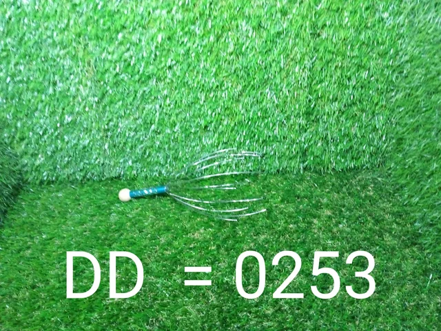 0253 Hand Held Scalp Head Massager Stress Relief - 0.275 kgs, China