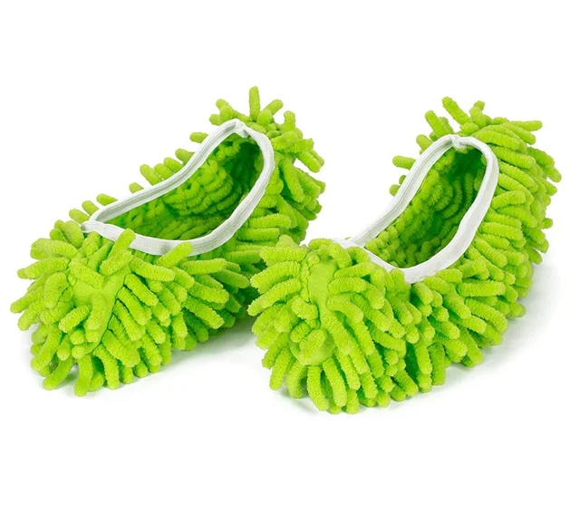 0516 Multi-Function Washable Dust Mop/Floor Cleaning Slippers - 0.229 kgs, China