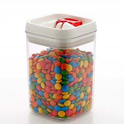 0853 Airtight Kitchen Container with Flip Lock for Multipurpose Use (500 ml) - 0.147 kgs, India