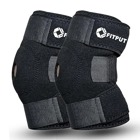 Knee Cap For Knee Pain | Open Patella Knee Cap | 2 Pcs Free Size